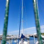 voilier au port de plaisance Calais